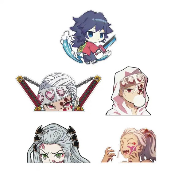 Demon Slayer Rengoku Anime Car Sticker Decal - Picture 3 of 3